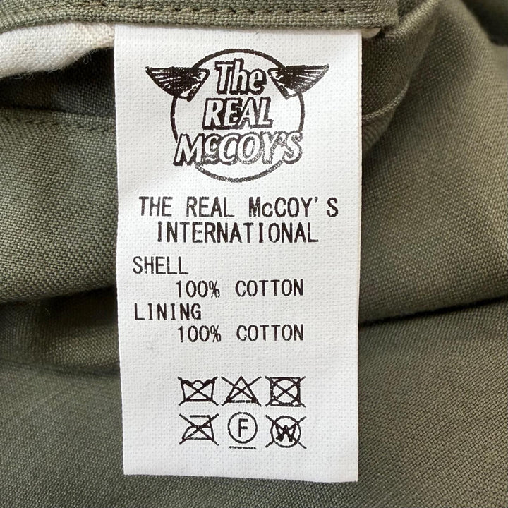 Excellent The REAL McCOY'S Military jacket M-65 FIELD JACKET XL MJ9115