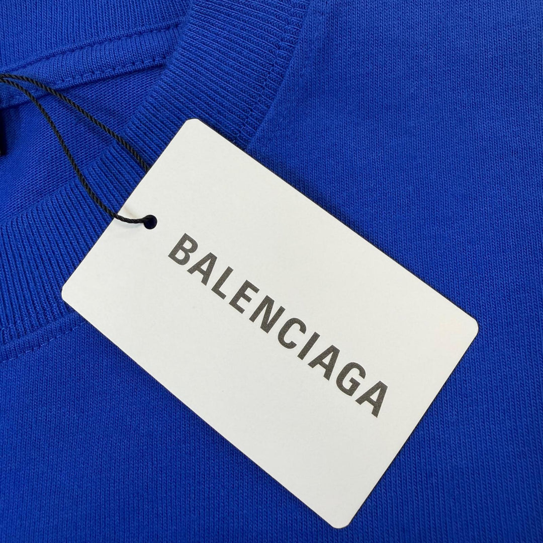 Pristine BALENCIAGA Short sleeve T-shirt NEWS Logo Tee Logo print XS 612966
