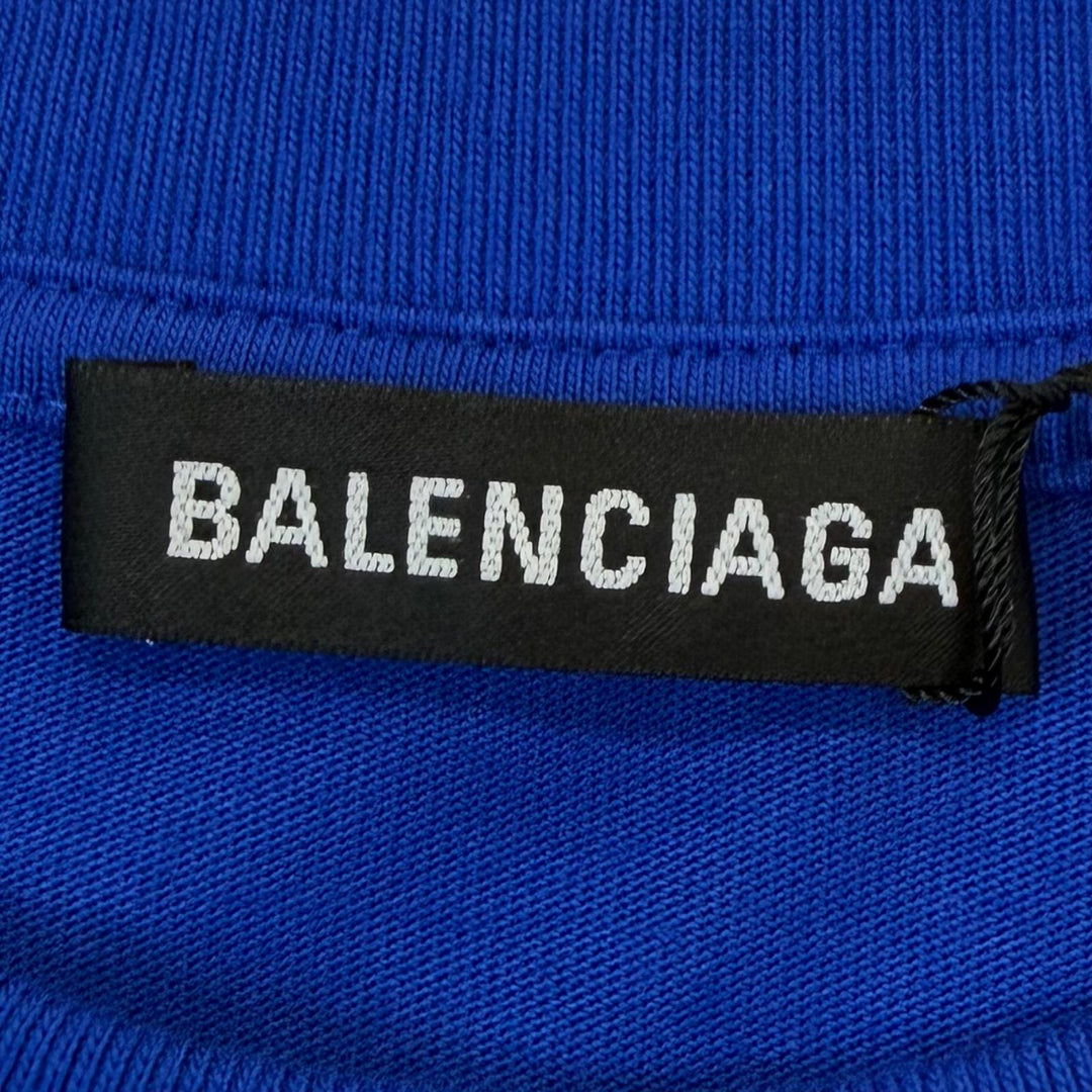 Pristine BALENCIAGA Short sleeve T-shirt NEWS Logo Tee Logo print XS 612966