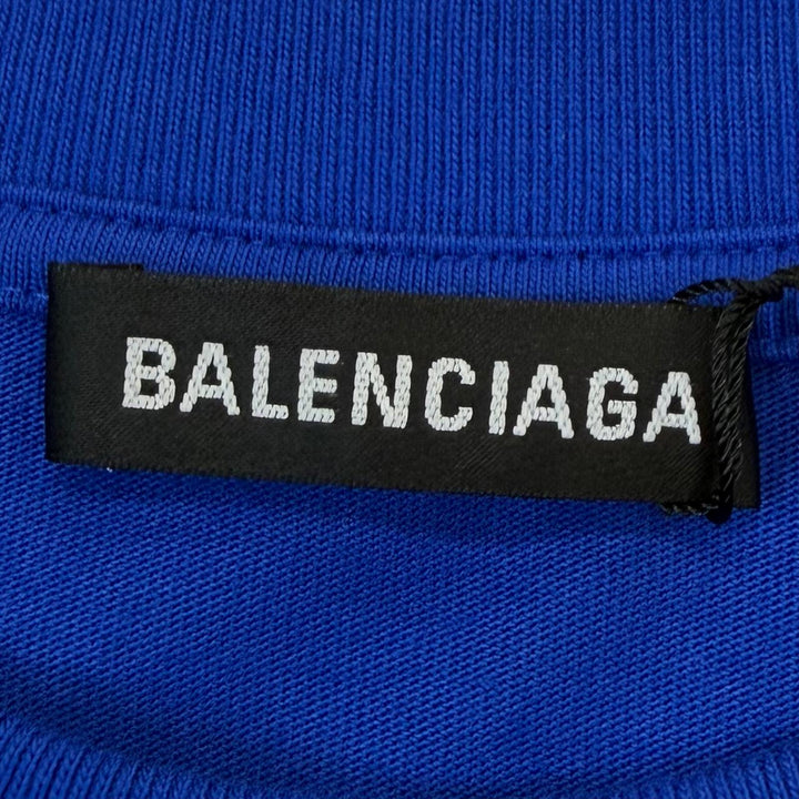 Pristine BALENCIAGA Short sleeve T-shirt NEWS Logo Tee Logo print XS 612966