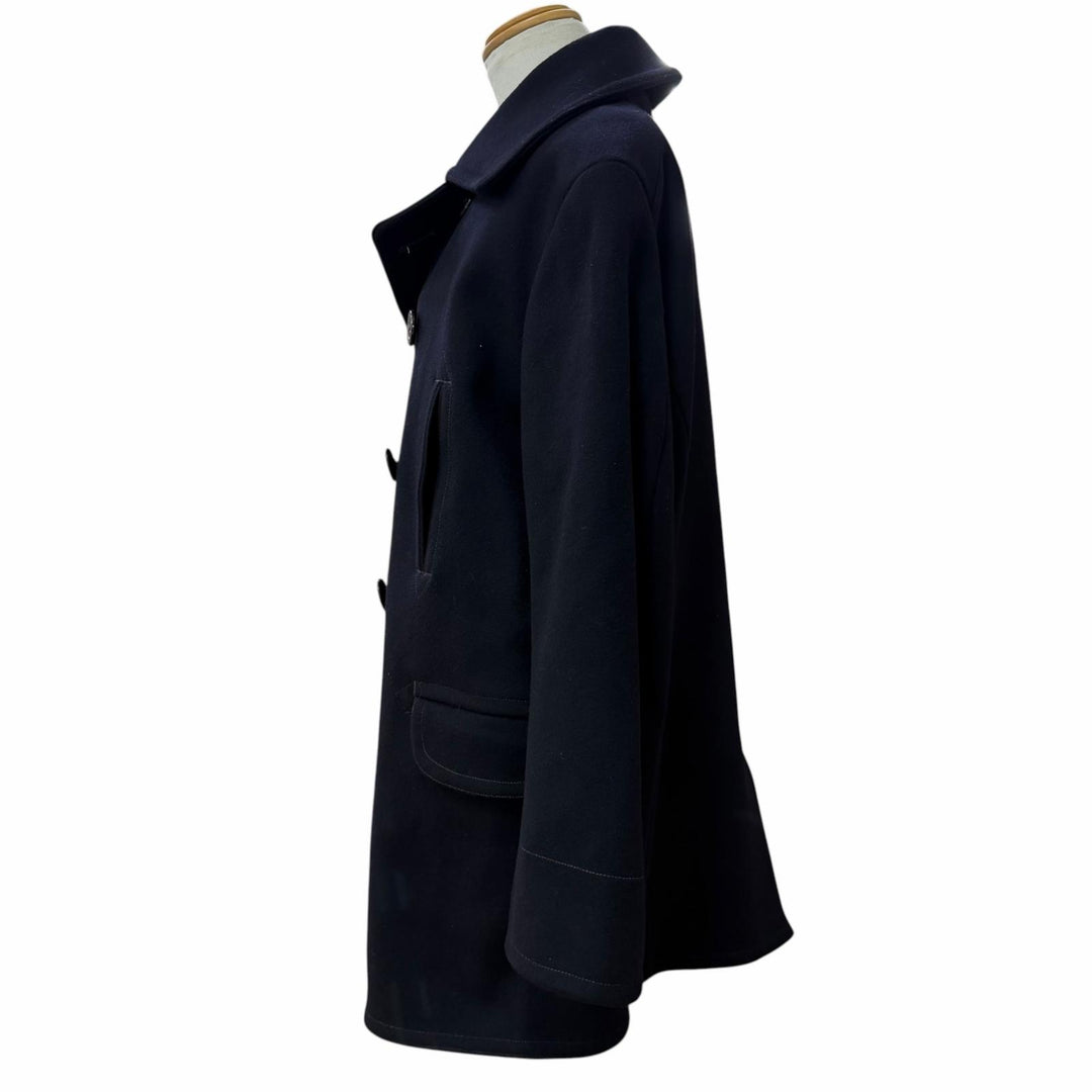 Excellent The REAL McCOY'S pea coat NAVAL CLOTHING FACTORY U.S. NAVY PEA COAT M