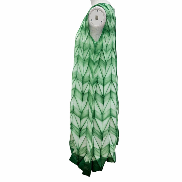 Excellent ISSEY MIYAKE one piece No sleeve Green system Women 2 IM02FH666