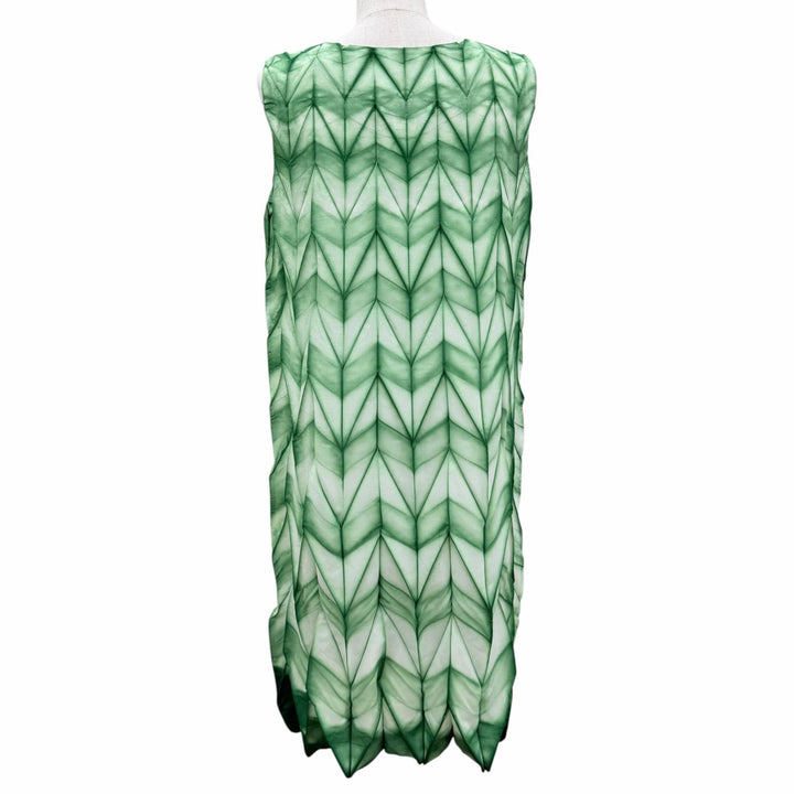 Excellent ISSEY MIYAKE one piece No sleeve Green system Women 2 IM02FH666