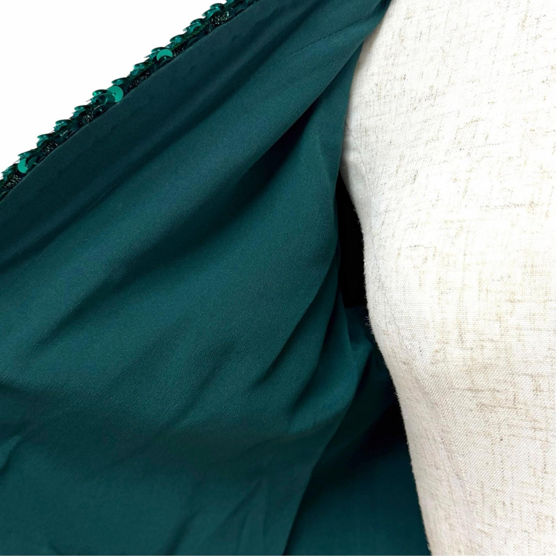 Pristine GUCCI Jacket Glitter and sequin embellished cropped bolero M 653449