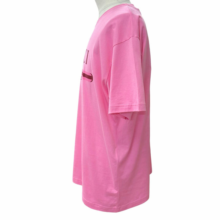 Pristine GUCCI Short sleeve T-shirt Interlocking G Logo print Crew neck 796395