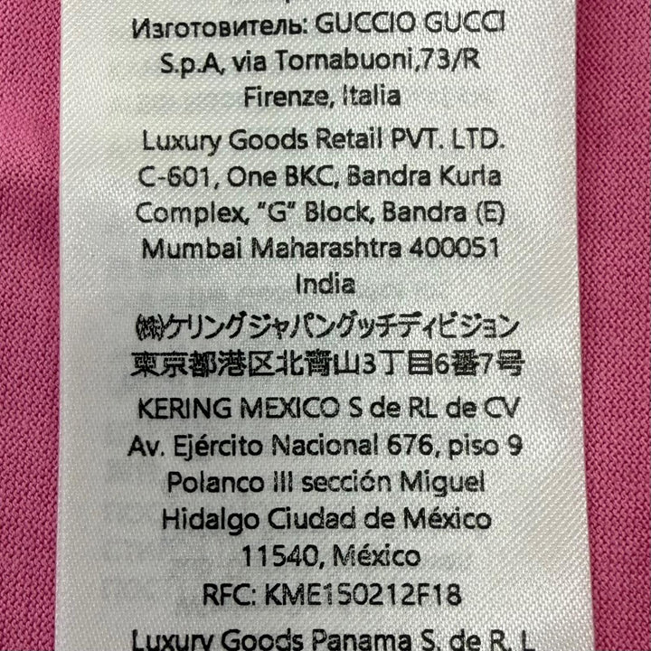Pristine GUCCI Short sleeve T-shirt Interlocking G Logo print Crew neck 796395