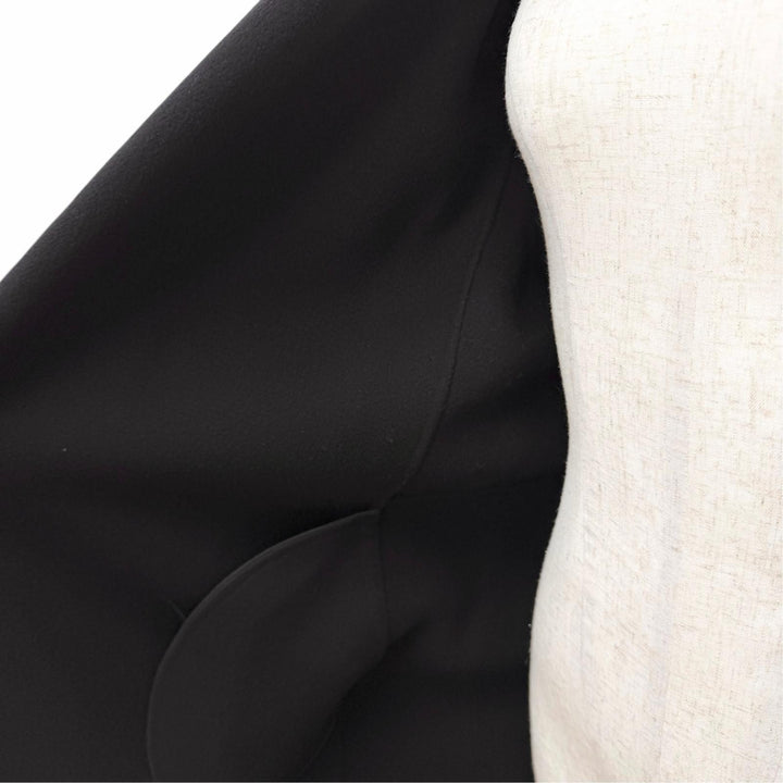 Excellent S MaxMara coat Pure virgin wool double-faced long wrap IT 40 901610196