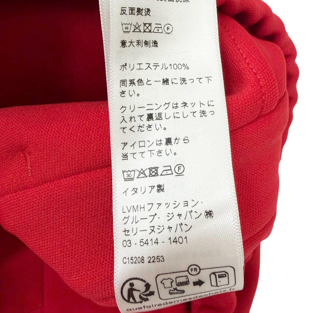 Excellent CELINE Pants Sideline Double-Faced Jersey Tracksuit Red