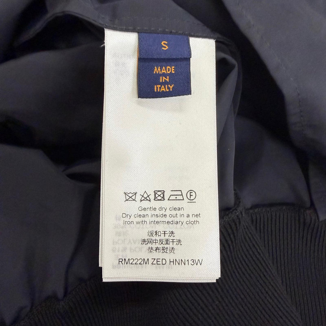 Excellent LOUIS VUITTON hoodie LV Circle Logo Metal Embroidery