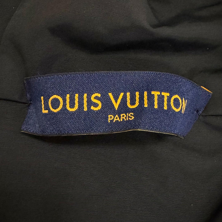 Excellent LOUIS VUITTON hoodie LV Circle Logo Metal Embroidery