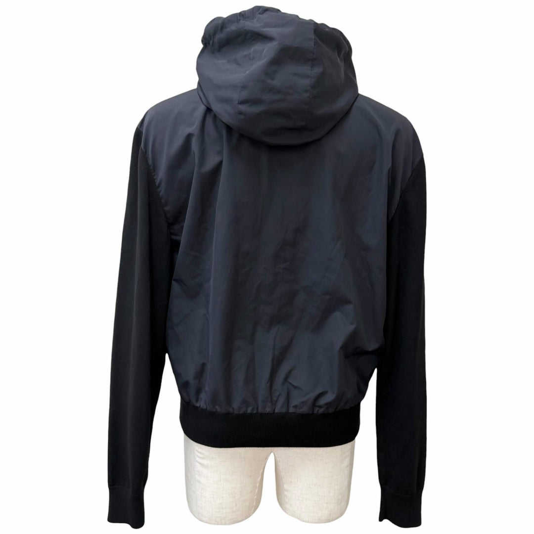 Excellent LOUIS VUITTON hoodie LV Circle Logo Metal Embroidery