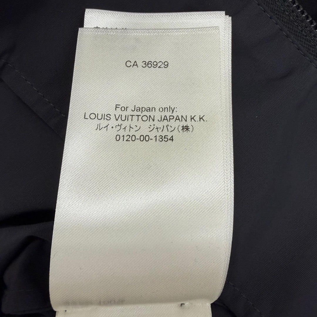 Excellent LOUIS VUITTON hoodie LV Circle Logo Metal Embroidery