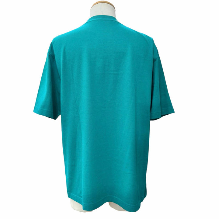 Excellent BALENCIAGA Short sleeve T-shirt PARIS FLAG TEE Embroidered logo 594579