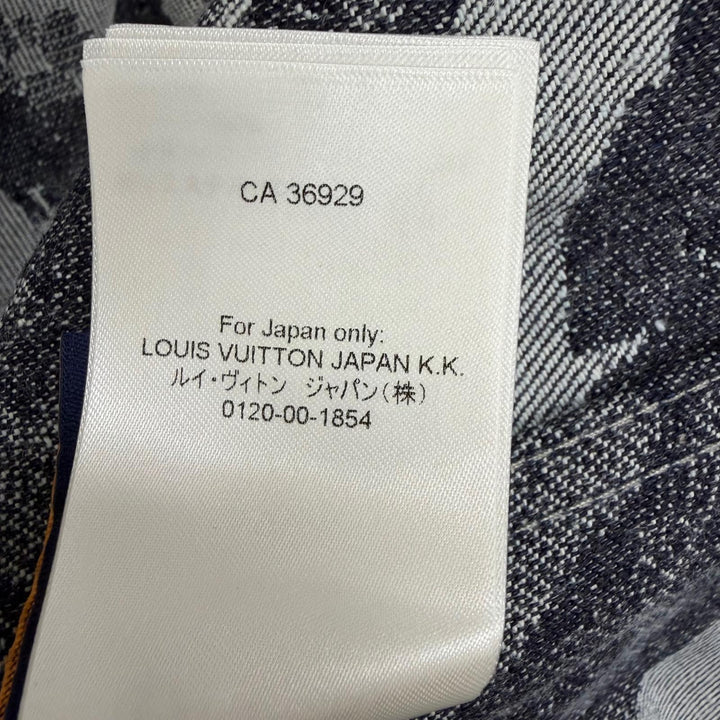 Excellent LOUIS VUITTON two-piece set Floral Jacquard Denim