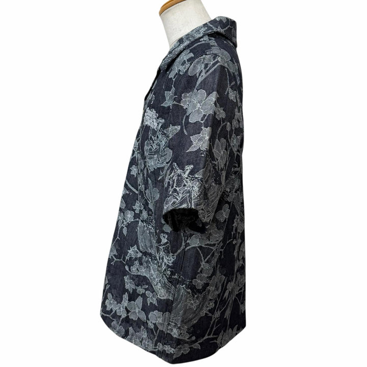 Excellent LOUIS VUITTON two-piece set Floral Jacquard Denim