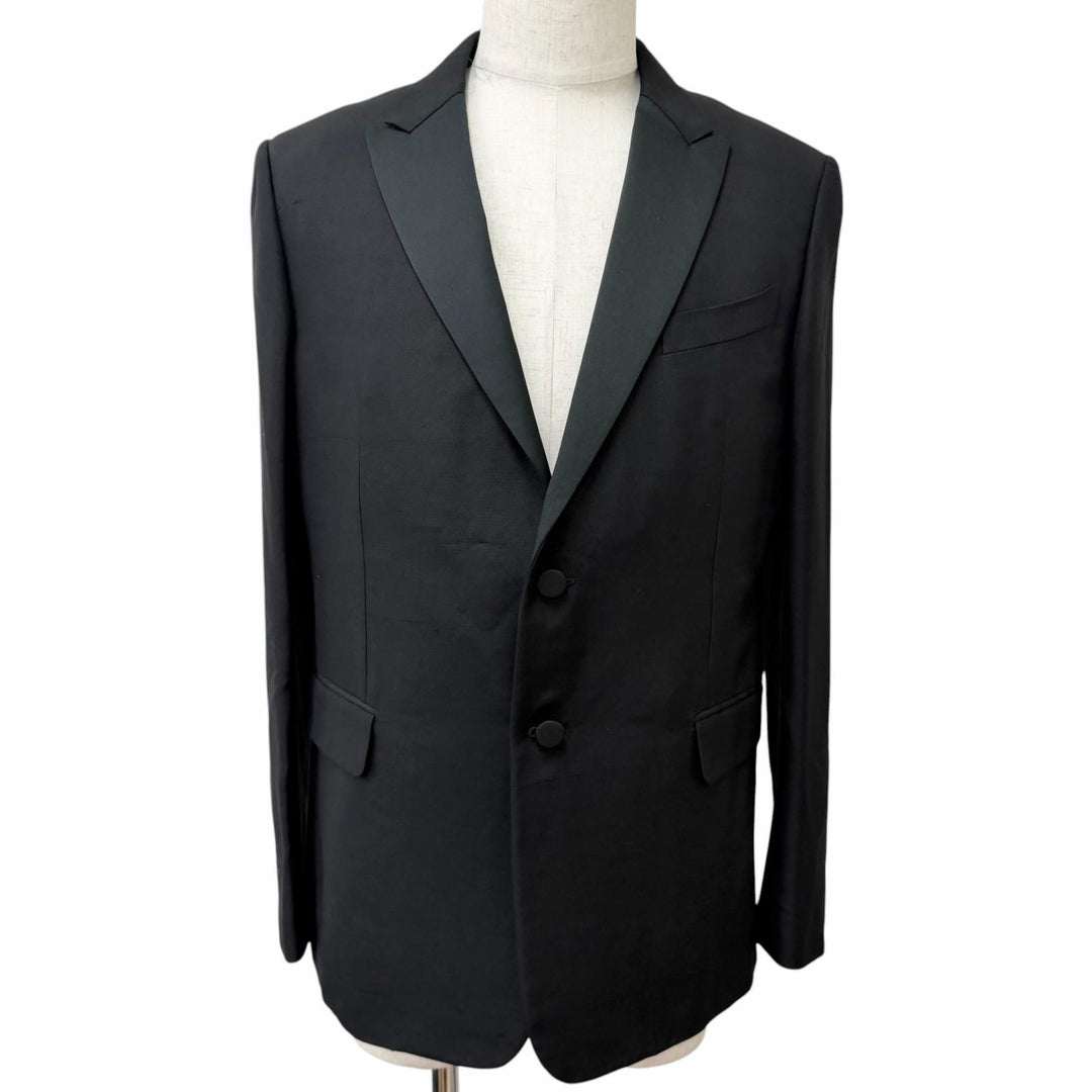 Pristine VALENTINO suit Single-breasted tuxedo two-piece set with twill finish