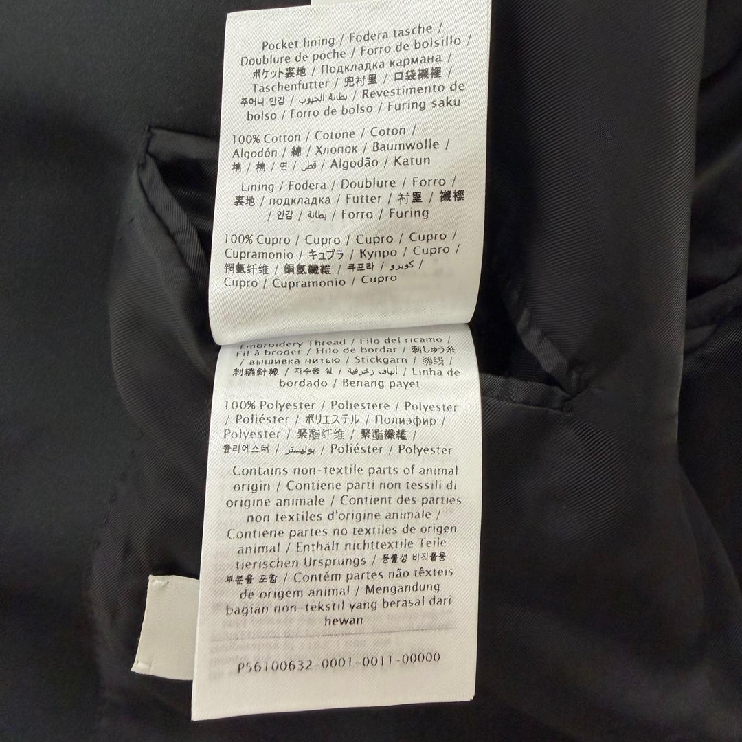 Pristine VALENTINO suit Single-breasted tuxedo two-piece set with twill finish