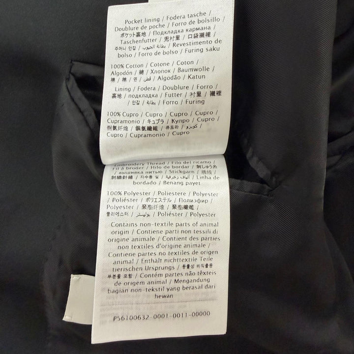 Pristine VALENTINO suit Single-breasted tuxedo two-piece set with twill finish