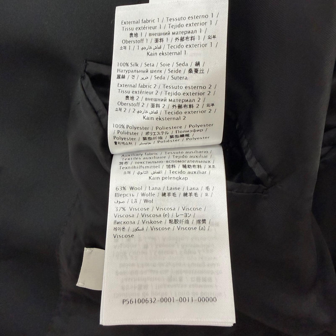 Pristine VALENTINO suit Single-breasted tuxedo two-piece set with twill finish