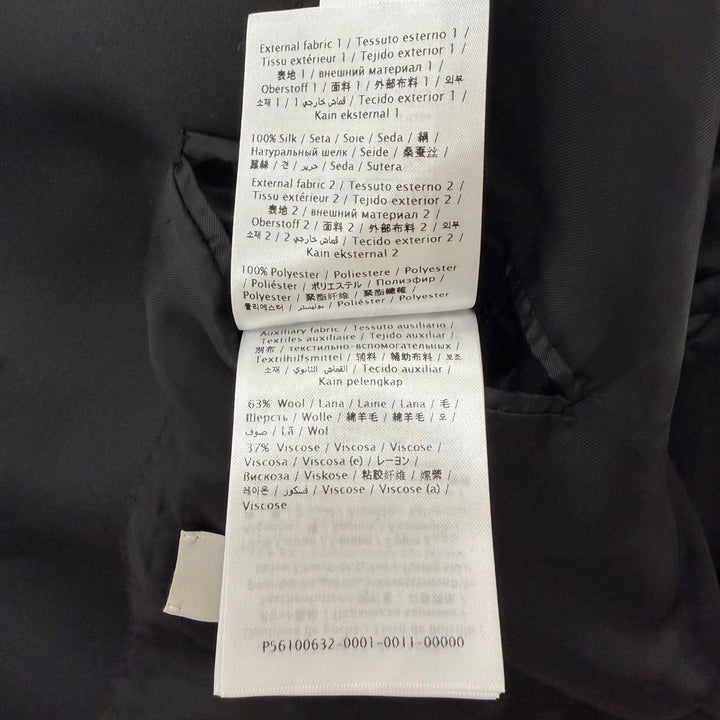Pristine VALENTINO suit Single-breasted tuxedo two-piece set with twill finish