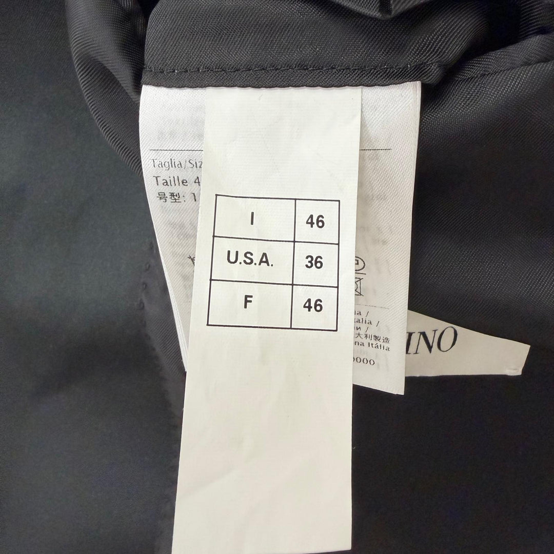 Pristine VALENTINO suit Single-breasted tuxedo two-piece set with twill finish