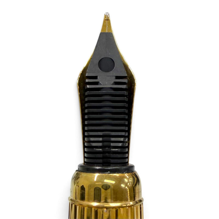 Very Good Cartier fountain pen Pasha de Cartier Marble Pattern gold 18K mens