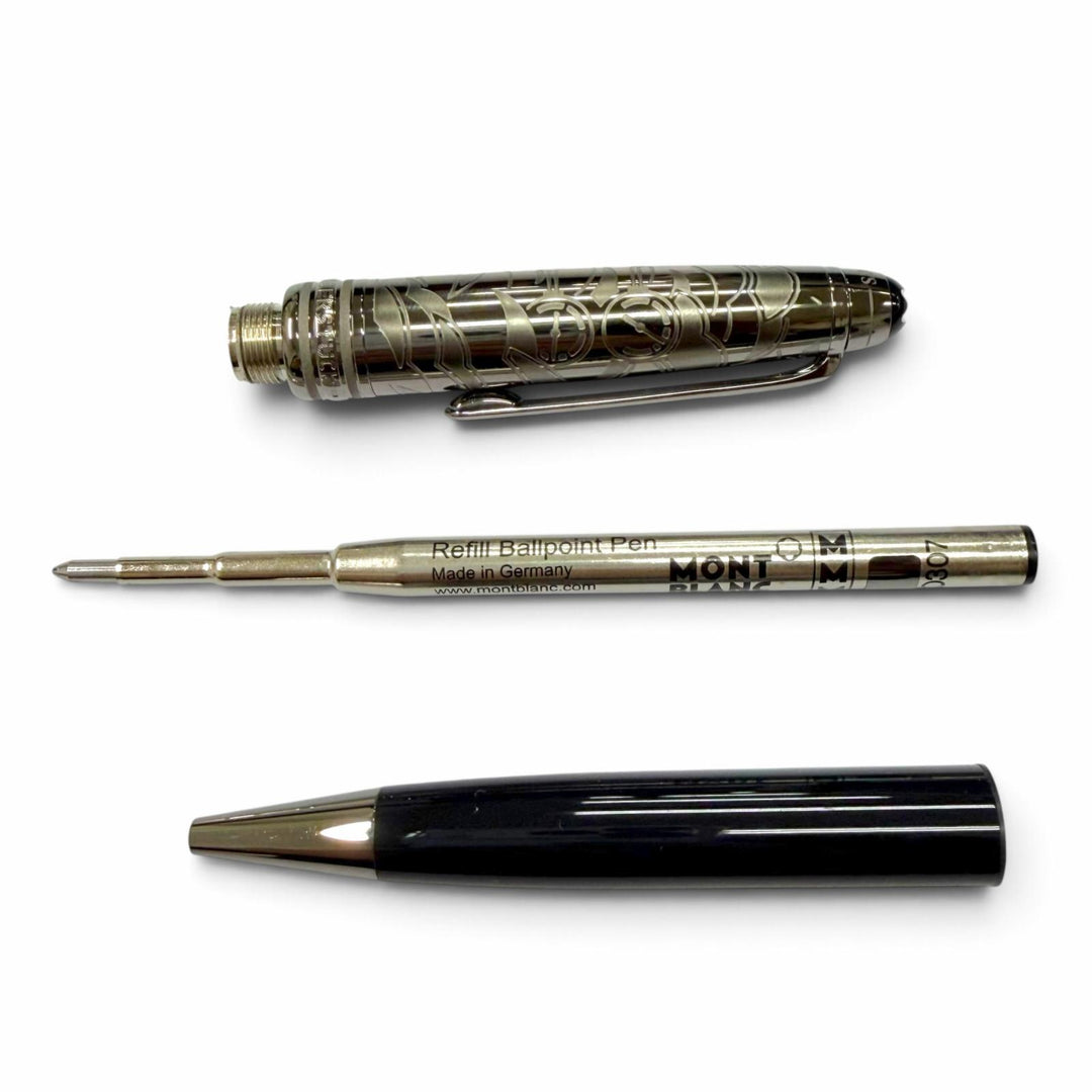 Excellent MONTBLANC Ballpoint pen Meisterstück Around the World in 80 Days Due