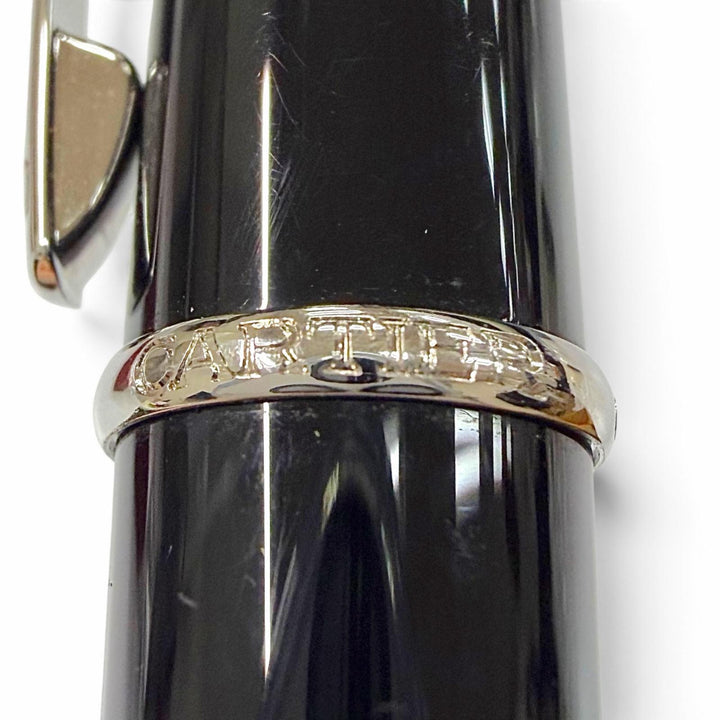 Excellent Cartier Ballpoint pen Diaboro de Cartier Twist type Blue Gemstone