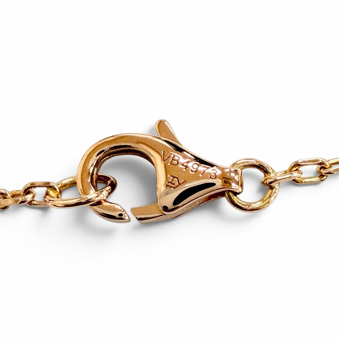 Excellent Cartier C Heart 1P Diamond Necklace, Accessory, 750 (PG) K18 B3040400