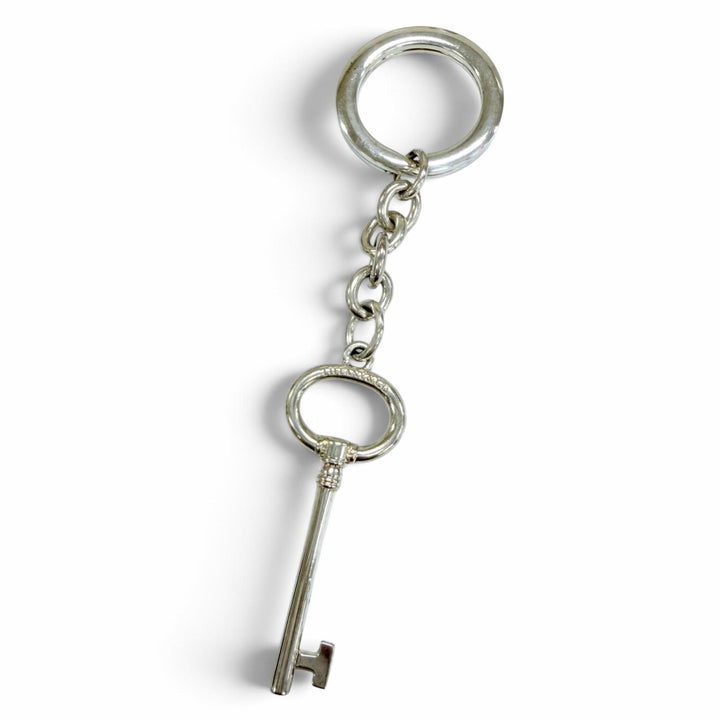 Great TIFFANY&Co. key ring Key-shaped key ring Silver AG925 Women