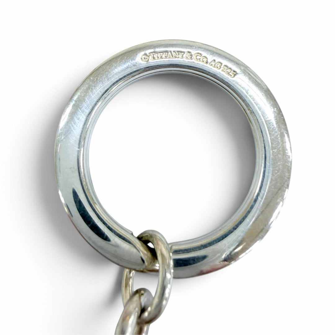 Great TIFFANY&Co. key ring Key-shaped key ring Silver AG925 Women