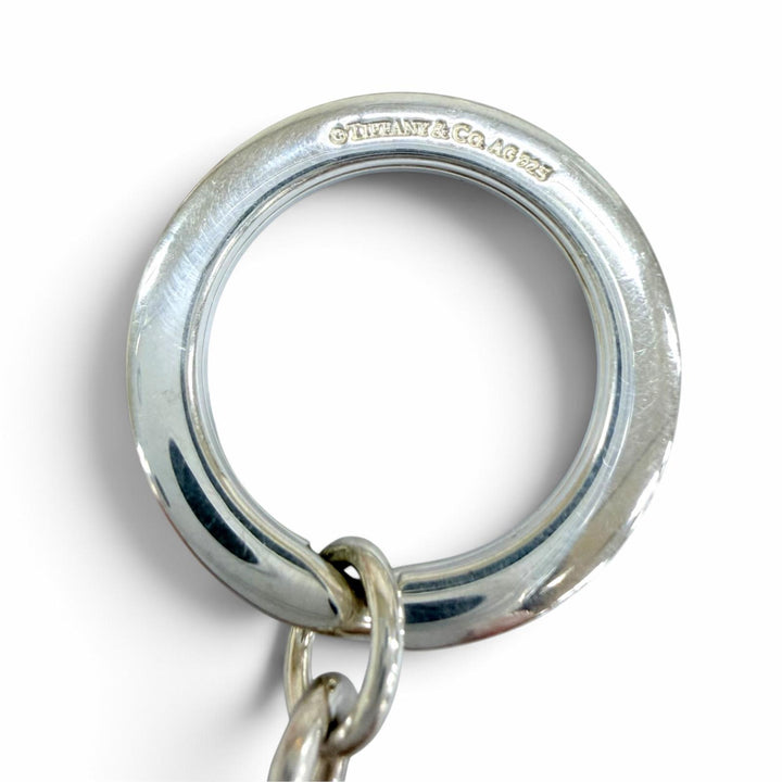 Great TIFFANY&Co. key ring Key-shaped key ring Silver AG925 Women