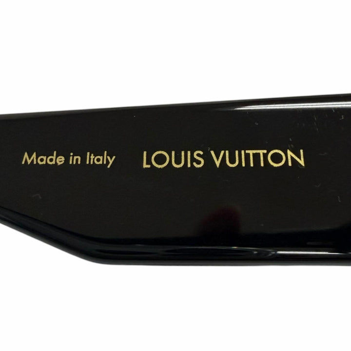 Great LOUIS VUITTON Sunglasses Cyclone black mens Z1578E