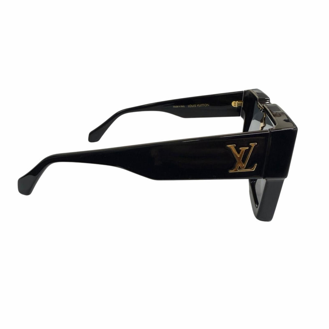 Great LOUIS VUITTON Sunglasses Cyclone black mens Z1578E