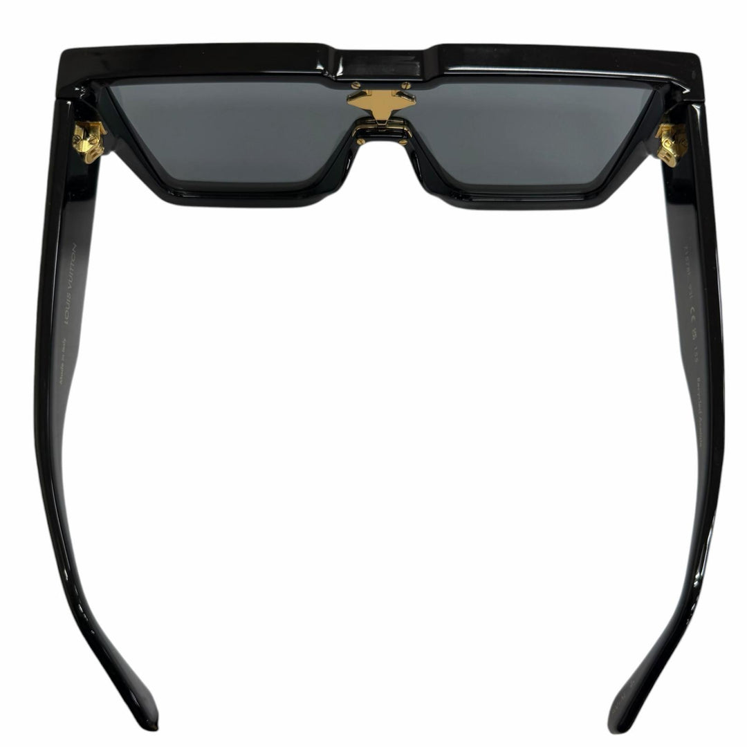 Great LOUIS VUITTON Sunglasses Cyclone black mens Z1578E