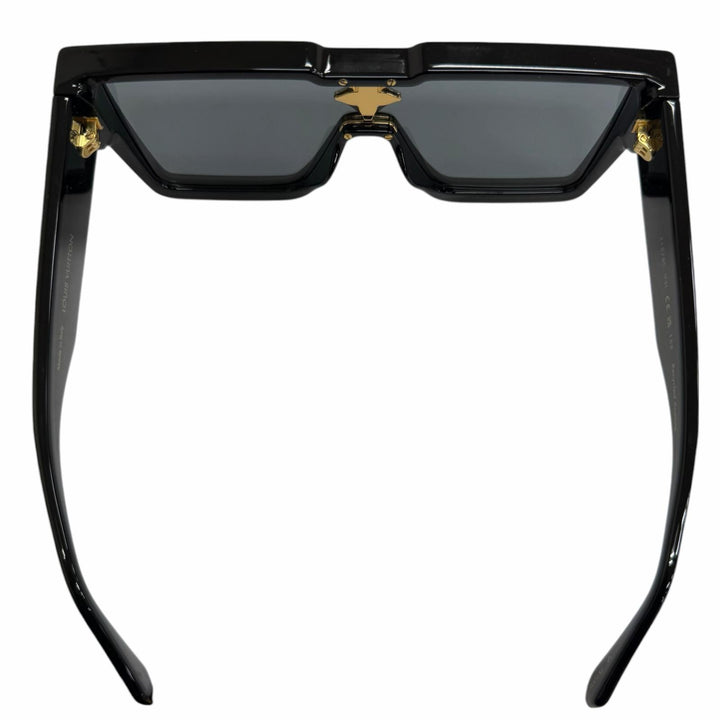 Great LOUIS VUITTON Sunglasses Cyclone black mens Z1578E