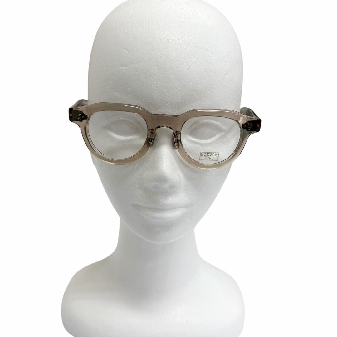 Great EYEVAN 7285 Glasses 340 Clear brown mens