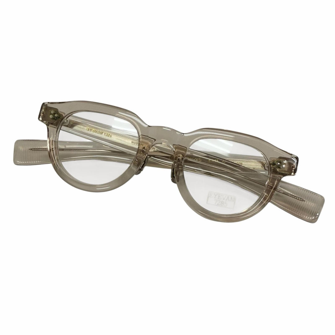 Great EYEVAN 7285 Glasses 340 Clear brown mens