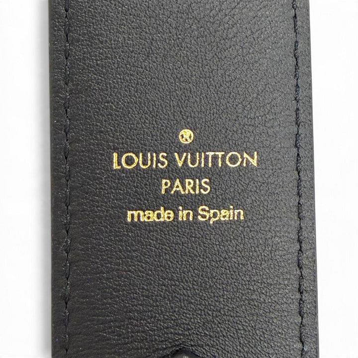 Great LOUIS VUITTON Shoulder strap Monogram Brown leather Women J02288