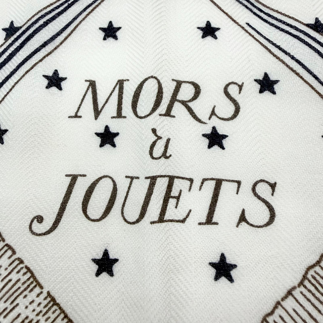 Pristine HERMES Stall Carrégeant Mors A Jouets Bandana beige cashmere Women