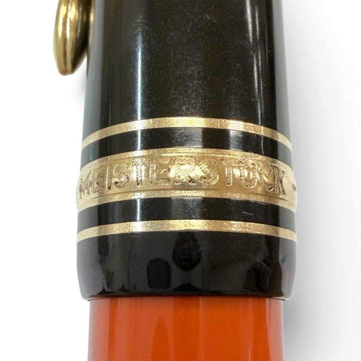 Very Good MONTBLANC Ballpoint pen Author Series 1992: Hemingway black mens