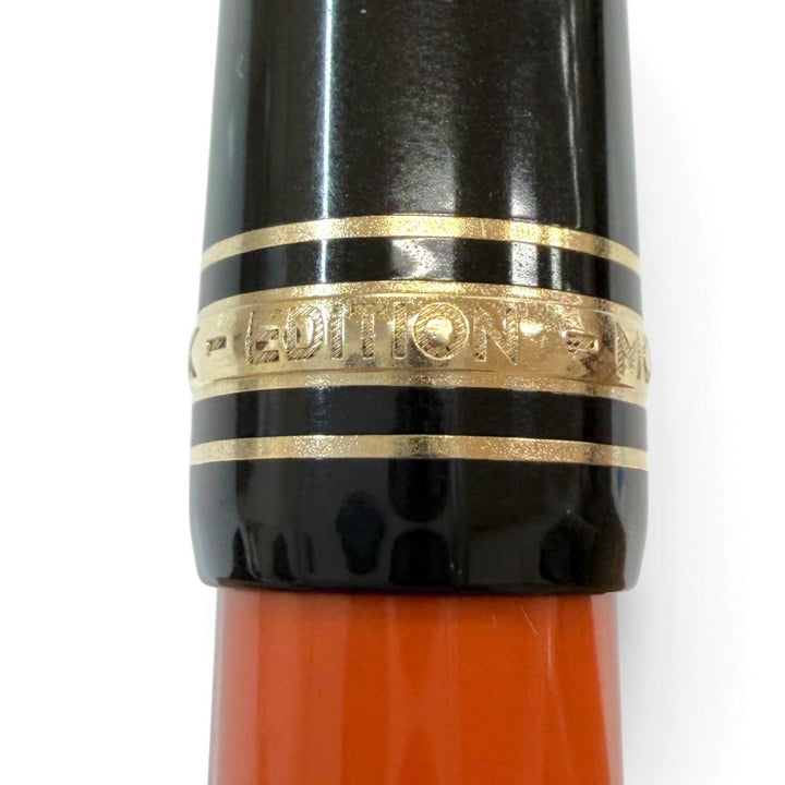 Very Good MONTBLANC Ballpoint pen Author Series 1992: Hemingway black mens