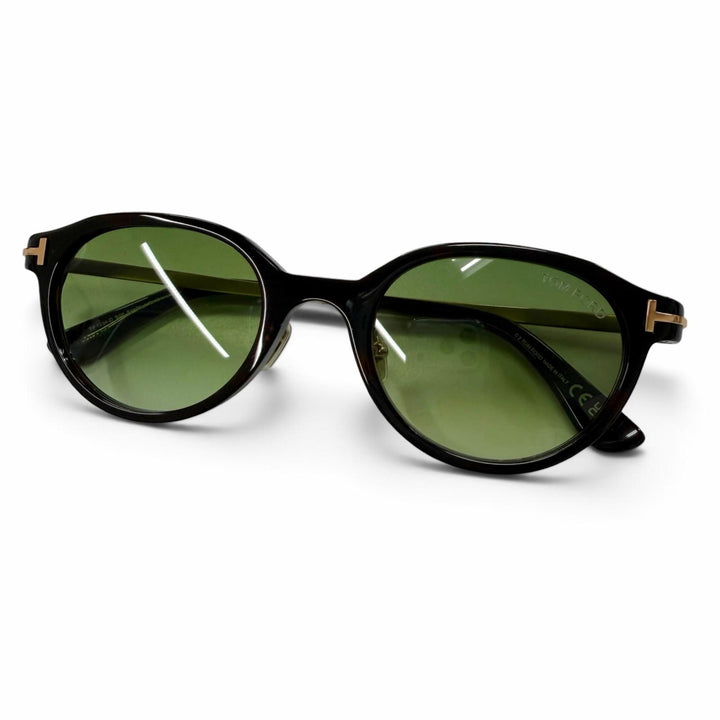Excellent TOM FORD sunglasses Marble Pattern Eyewear Clear brown TF1234-D