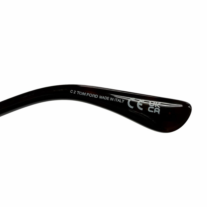 Excellent TOM FORD sunglasses Marble Pattern Eyewear Clear brown TF1234-D