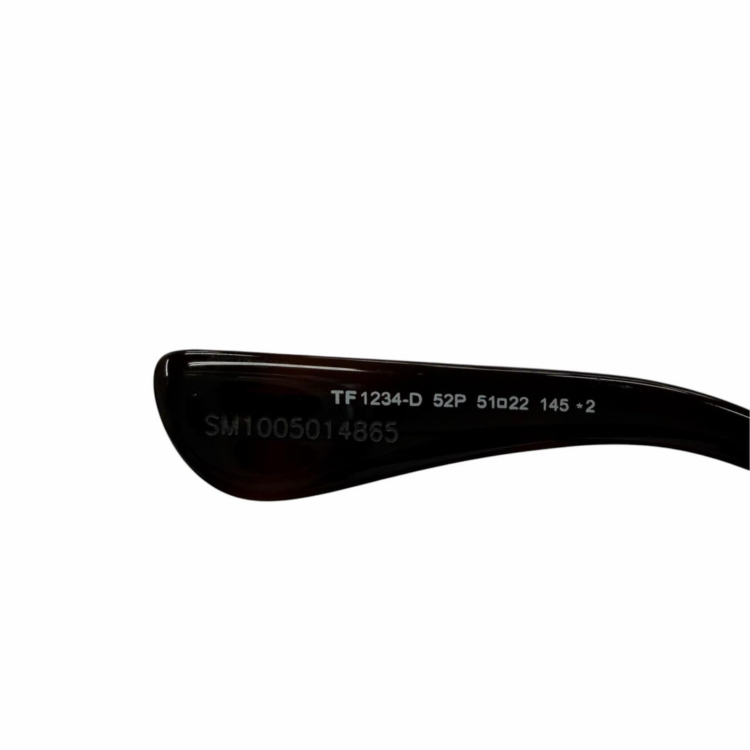 Excellent TOM FORD sunglasses Marble Pattern Eyewear Clear brown TF1234-D