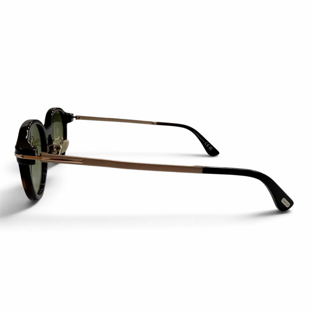 Excellent TOM FORD sunglasses Marble Pattern Eyewear Clear brown TF1234-D