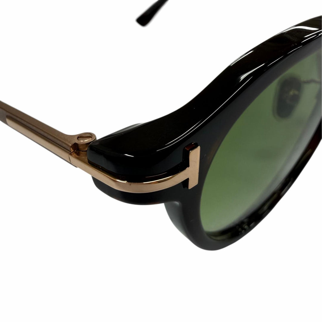 Excellent TOM FORD sunglasses Marble Pattern Eyewear Clear brown TF1234-D