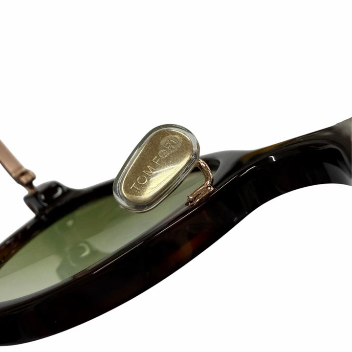Excellent TOM FORD sunglasses Marble Pattern Eyewear Clear brown TF1234-D