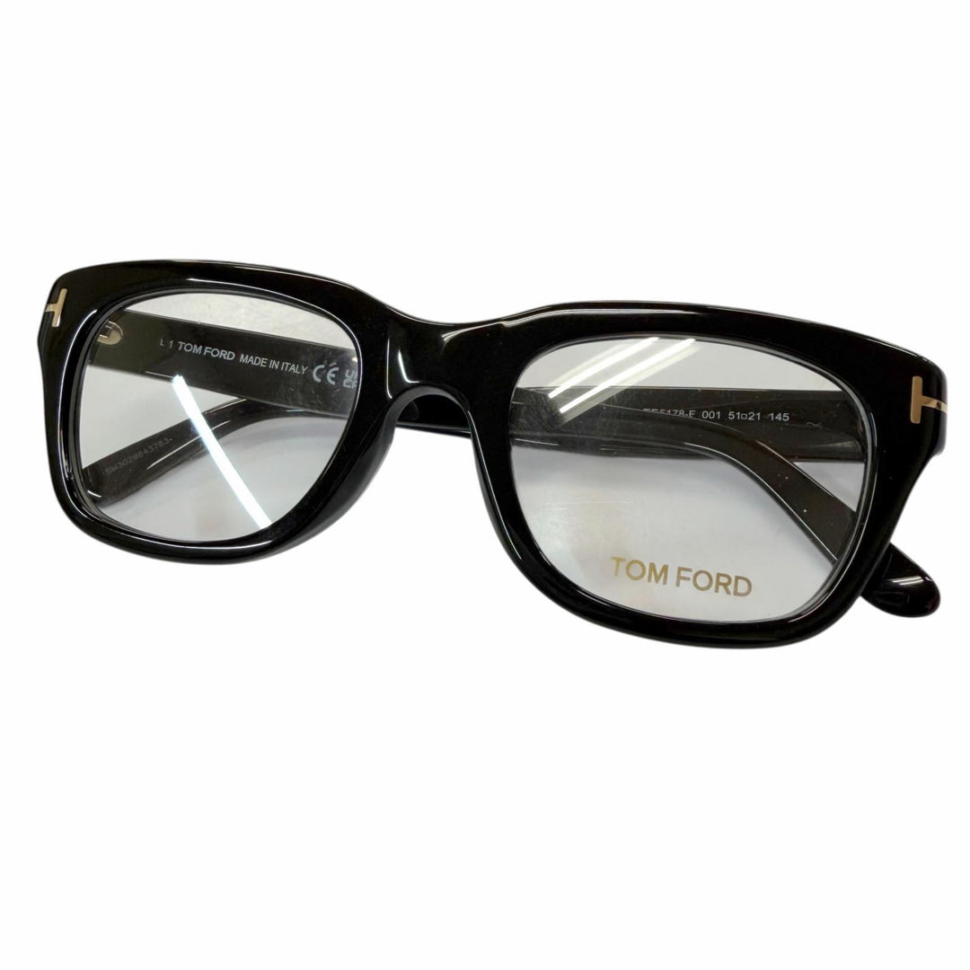 Pristine TOM FORD Glasses With Metal logo black mens TF5178-F