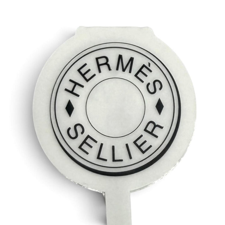 Pristine HERMES Necklace Chene Dunkle Amulet Silver AG925 Women